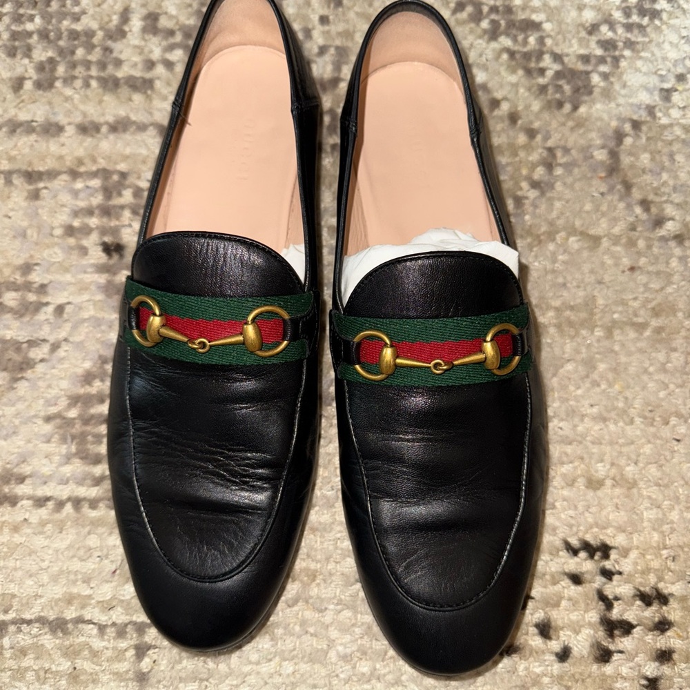 Women’s Leather Gucci Loafers